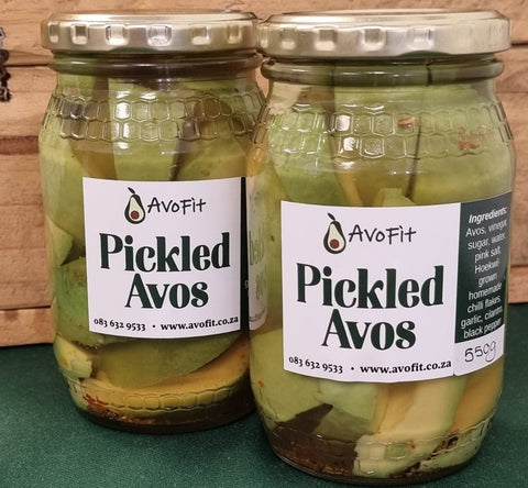 Pickled Avocados - 550g Glass bottle