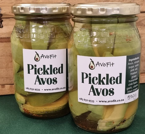 Pickled Avocados - 500g Glass bottle